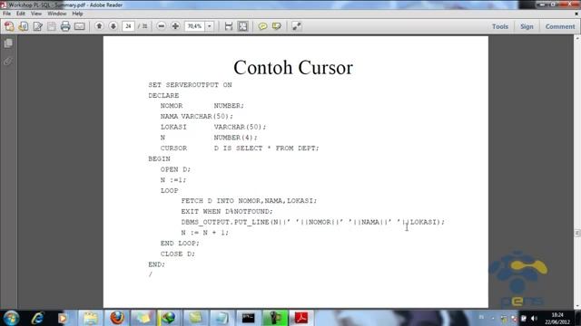 Oracle PL/SQL смотреть онлайн