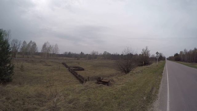 Radioactivity next to Red Forest, Pripyat / Радиация у Рыжего леса, Припять, апрель 2016 г. смотреть онлайн