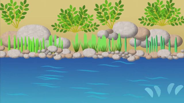 Goldfish jump out of the water. Animation. #motiondesign #cartoon #forkids смотреть онлайн