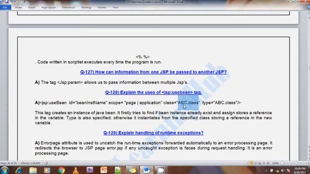 JSP Interview Questions – 121 To 135 out of 255 смотреть онлайн