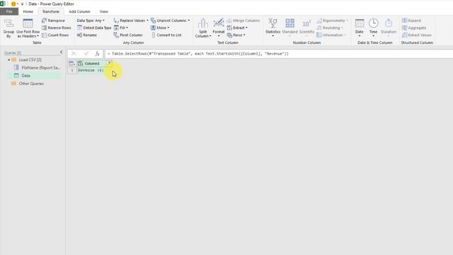 Importing Data with Changing Column Names in Power Query смотреть онлайн