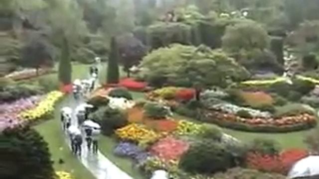 Butchart Garden, Victoria BC, Canada. Aug 2005 смотреть онлайн