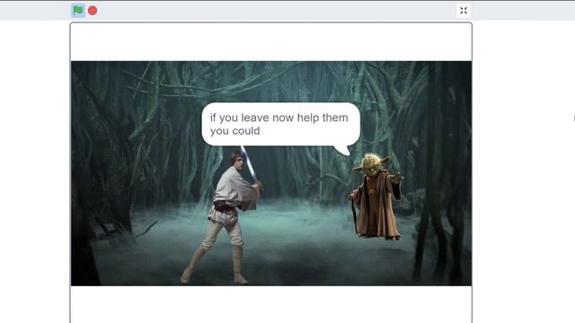 "their is another" Star Wars reenactment on Scratch смотреть онлайн