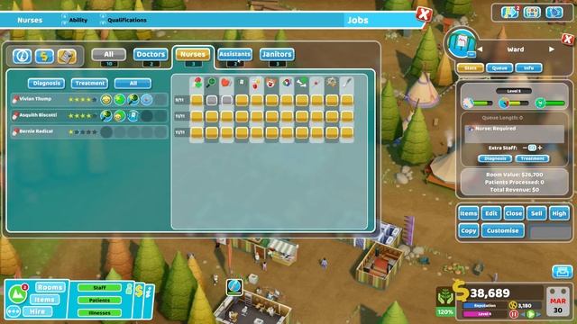 Two Point Hospital: Off The Grid Preview смотреть онлайн
