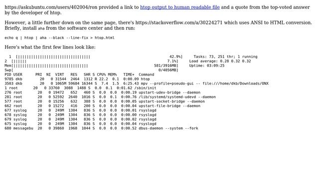 Ubuntu: How to save htop output to file? (3 Solutions!!) смотреть онлайн
