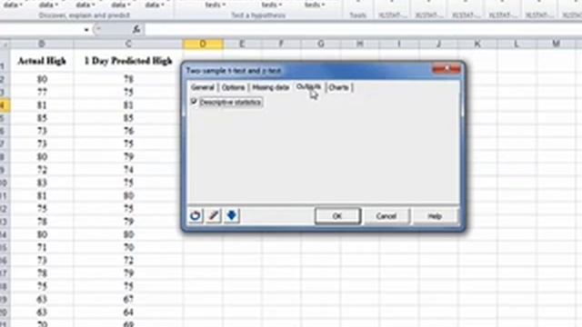Excel 2010 with XLSTAT Video13 Hypothesis Test and Confidence Interval for Mean of Paired Differe смотреть онлайн