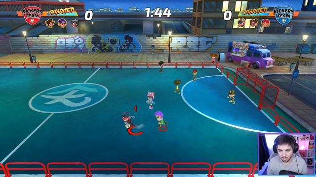 O JOGO DE FUTEBOL MAIS DIVERTIDO QUE PES E FIFA!? SUPER KICKERS LEAGUE смотреть онлайн