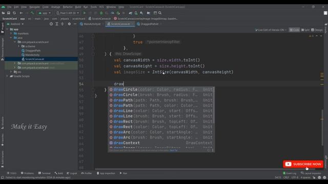 How to Make Scratch Card in Jetpack Compose | Android | Kotlin | Make it Easy смотреть онлайн