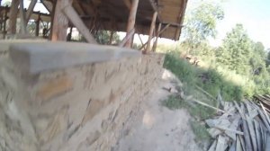 Возведение стены дома из глиночурки. Оконные и дверные коробки