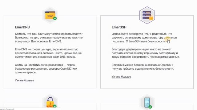 Обзор блокчейна Emercoin - сервисы проекта смотреть онлайн