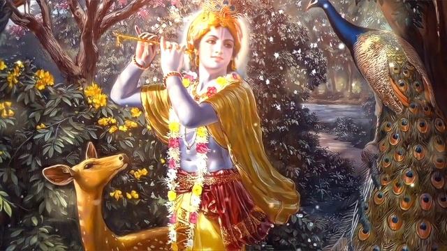 Hare Krishna Mantra So beautiful song|| KRISHNA music смотреть онлайн