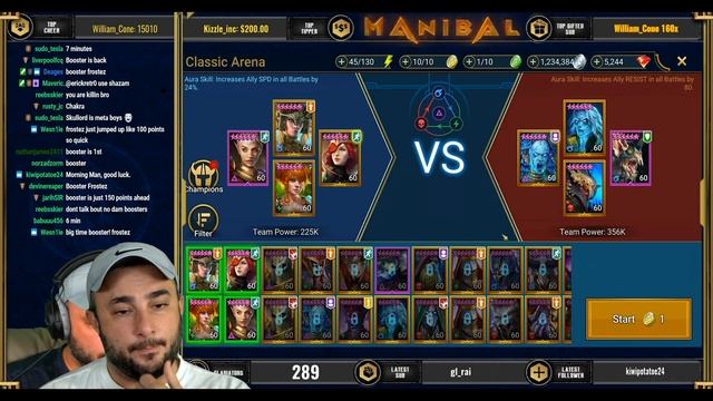 HIGHLIGHTS on Last Monday arena push Raid Shadow Legends [LilWheel:The Final Boss] смотреть онлайн