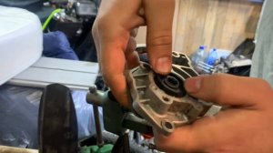 Ремонт помпы , замена ремкомплекта скутер : Gear 4t Jog 4t Vino 4t YAMAHA VOX 50