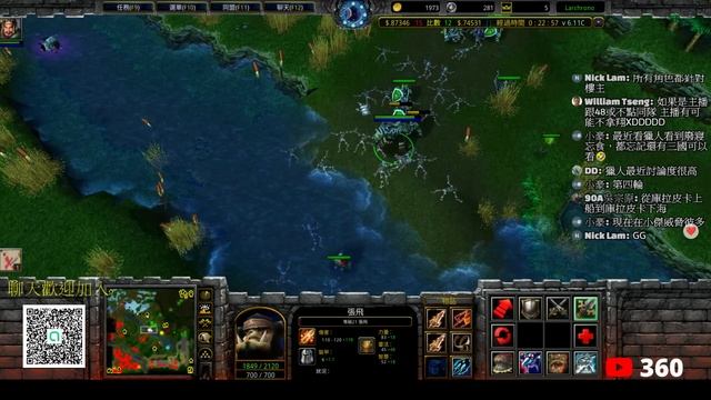 【魔獸爭霸III-三國黃XD】 第一視角Mvp系列-【張飛】全攻擊裝大飛哥，不是你倒就是我倒。 #GGC #VLAN2900 #warcraft #WC3 смотреть онлайн