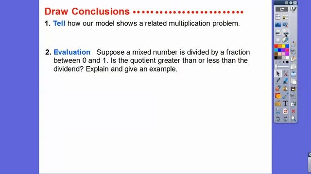Model Mixed Number Division - Lesson 2.8 смотреть онлайн