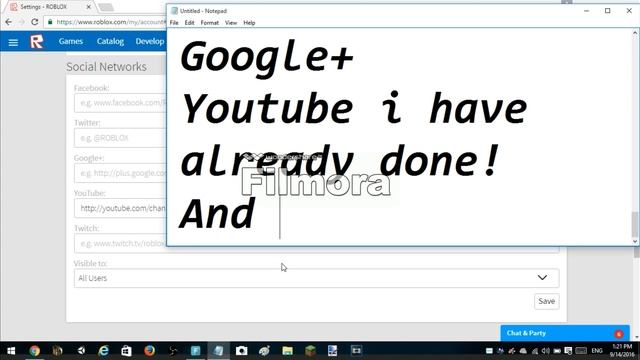 How to put a Twitter sign in your ROBLOX Profile смотреть онлайн