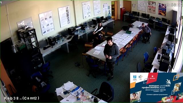 Демо-экзамен «Сетевое администрирование», Колледж связи 54, 11.06.2017 смотреть онлайн