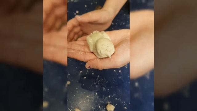 Солёное тесто - Объемная поделка из солёного теста. смотреть онлайн