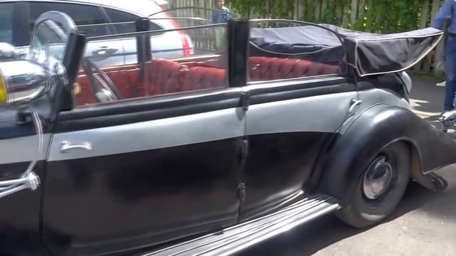 Ретро автомобиль Maybach 1940 год смотреть онлайн