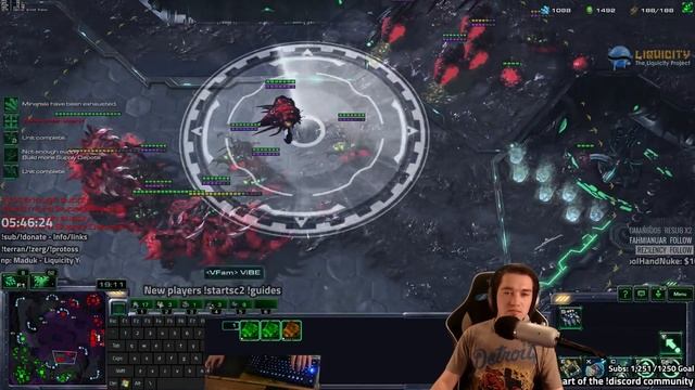 [TOP TIER GAME] Winter(Terran) vs Vibe(Zerg) - No Holds Barred Slugfest смотреть онлайн