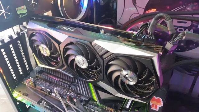 MSI Radeon RX 6800 XT Gaming X Trio - ПОДСВЕТКА2 смотреть онлайн