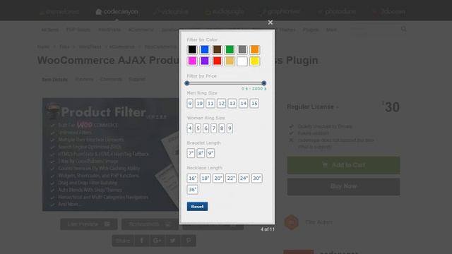 WooCommerce AJAX Product Filter - WordPress Plugin by codenegar смотреть онлайн