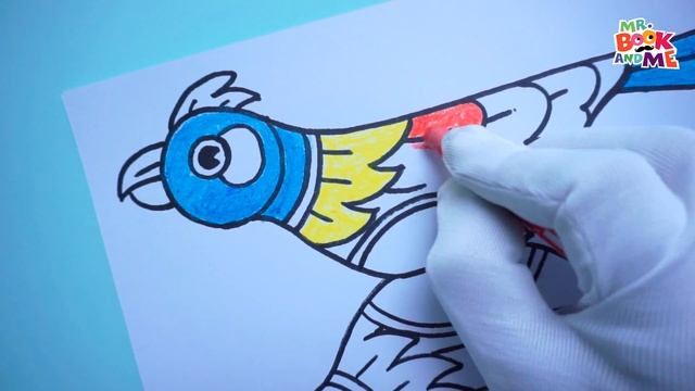 how to craft colourful flapping bird easy | Origami flapping bird | diy paper bird toys смотреть онлайн