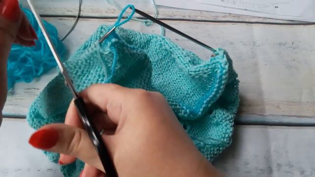 Пуловер "Мятный" на 4-5 лет. Мастер-класс. Часть 9. How to knit a raglan смотреть онлайн