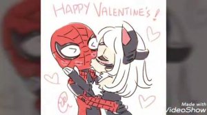 Человек паук и черная кошка - феромоны любви