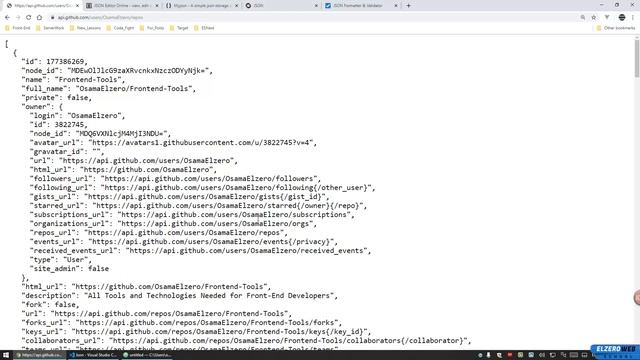 Learn JSON in Arabic #03 - API Overview And JSON Tools смотреть онлайн