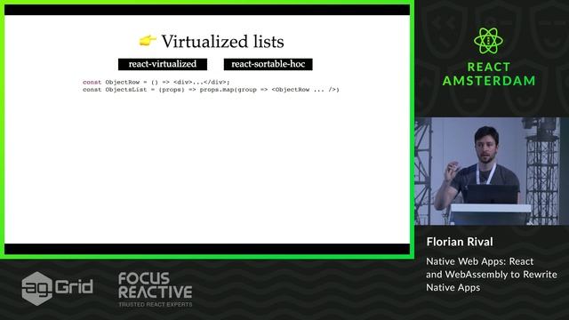 Native Web Apps: Use React and WebAssembly to Rewrite Native Apps - Florian Rival смотреть онлайн