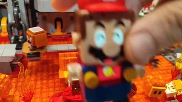 LEGO Mario new dangerous Monster Lava Level MOC смотреть онлайн