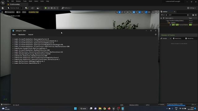 Unreal Engine 5 - Make Lumen look (more) like Path Tracing (also covering reflection issues) смотреть онлайн