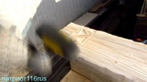 Скамейка под старину, Русич, DIY