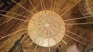 willow basket weaving || плетение корзины из ивы