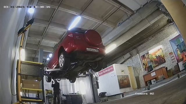 Установка защиты на Toyota RAV 4 2008 год. MOTODOR, арт. 02554 смотреть онлайн