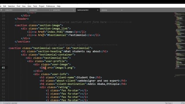 Create A Responsive Multipage Education Website Design - HTML CSS JavaScript From Scratch part 7 смотреть онлайн