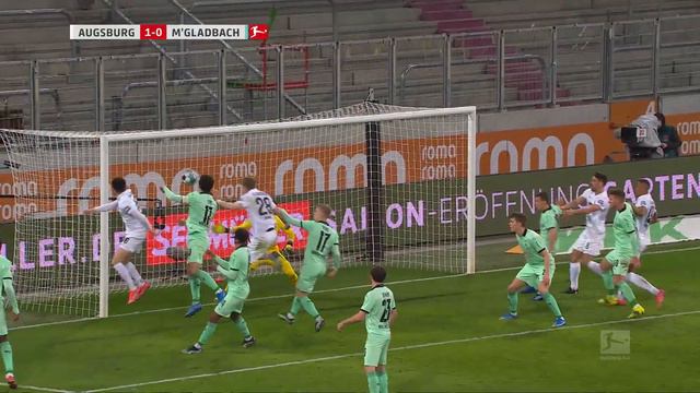 FC Augsburg - Borussia M'gladbach | 3-1 | Highlights | Matchday 25 – Bundesliga 2020/21 смотреть онлайн