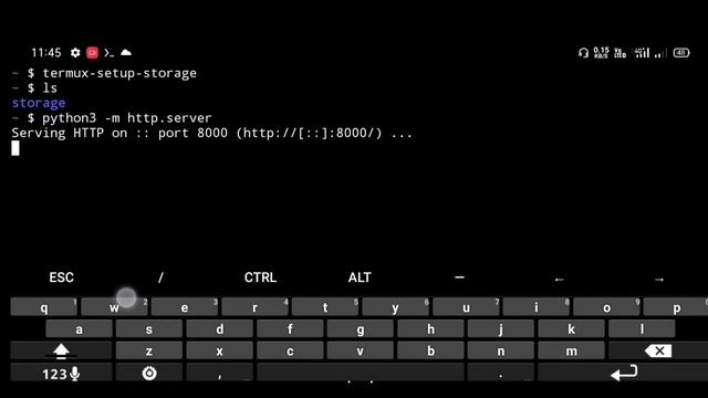 How to share files using termux on Android смотреть онлайн