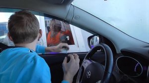 Проезд пункта оплаты на трассе М4