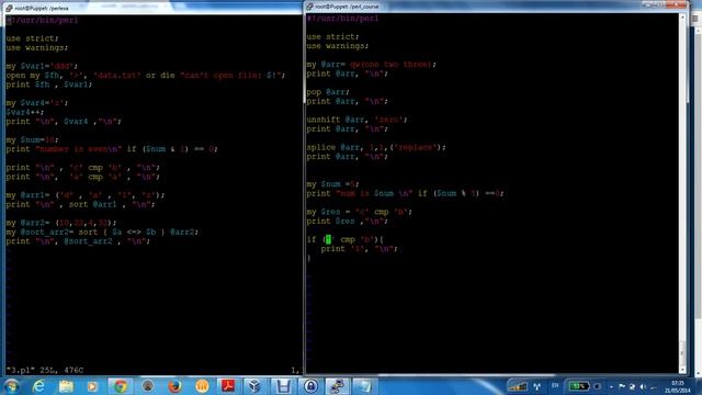Perl 9 - sort & more array/hash functions смотреть онлайн