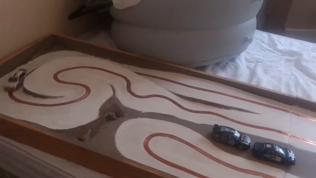 Wagburn slot car rally track смотреть онлайн