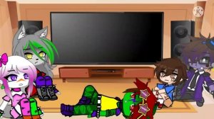 fnaf security breach react to glammike #fnafgachaclub