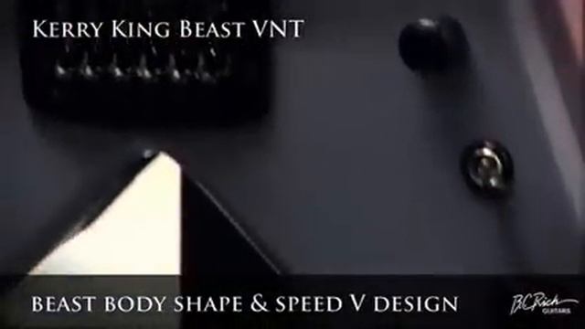 B.C. Rich Kerry King Beast V N.T. Electric Guitar смотреть онлайн