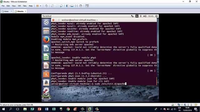 Instalación de APACHE, MySQL, PHP y PHPMyAdmin смотреть онлайн