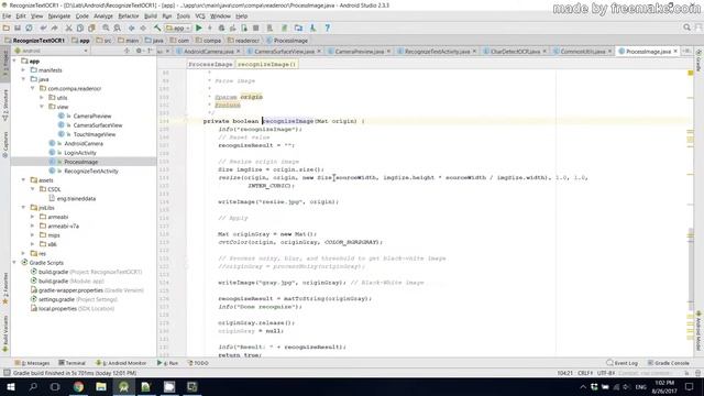 How to recognize text from image with Android OpenCv OCR ? смотреть онлайн