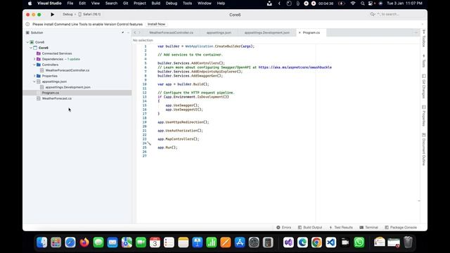 Ch 1 - Create Web API in .Net Core 6 with Swagger смотреть онлайн