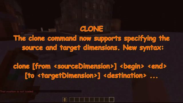 Video: Minecraft Snapshot 23w03a - Ride, Clone command & not only! Vex, Bug fixes~ смотреть онлайн