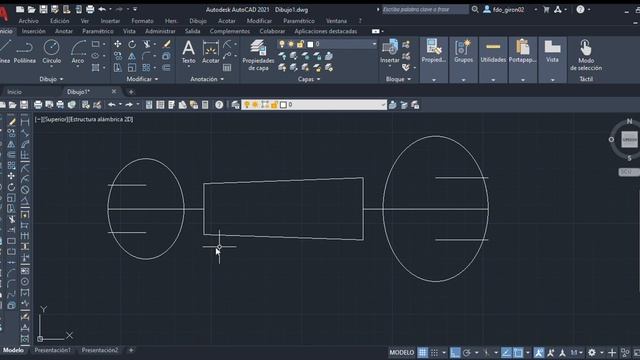 Autodesk AutoCAD 2021 Dibujo1 dwg 2020 11 01 16 59 59 смотреть онлайн