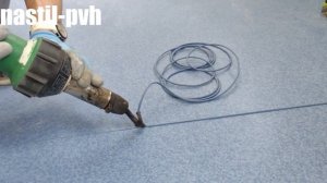 Фрезеровка и сварка коммерческого линолеума